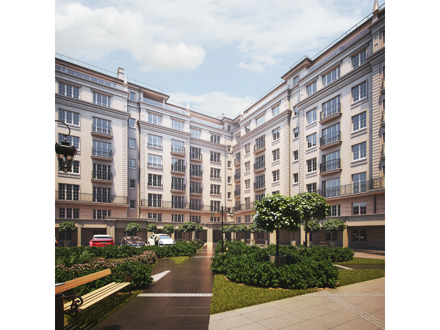 1-к. квартира, 55,2 м², 1/7 эт. ЖК "Дом Писателя"